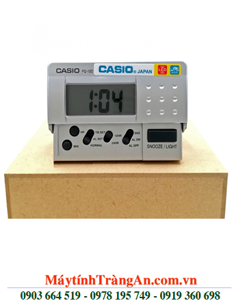 Casio PQ-10-8RDF; Đồng hồ báo thức Casio PQ-10-8RDF chính hãng| CÒN HÀNG 